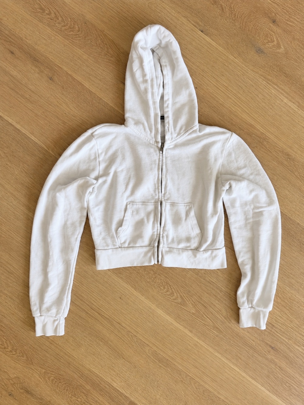 Brandy Melville Crystal Cropped Hoodie